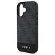 Guess case for iPhone 16 Plus 6,7&quot; GUHCP16MG4GLGR grey hardcase 4G Bottom Stripe 3666339344979