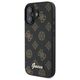 Guess case for iPhone 16 Plus 6,7&quot; GUHMP16MPGPYSK black hardcase PU Peony Script MagSafe 3666339342333