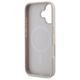 Guess case for iPhone 16 Plus 6,7&quot; GUHMP16MPSAPSMEP pink hardcase Saffiano Peony Classic Logo MagSafe 3666339328108