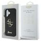 Guess case for iPhone 16 6,1&quot; GUHCP16SHG4SGK black hardcase Fixed Glitter Big 4G 3666339328443