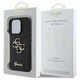 Guess case for iPhone 16 Pro Max 6,9&quot; GUHCP16XHG4SGK black hardcase Fixed Glitter Big 4G 3666339328474