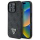 Guess case for iPhone 16 Pro Max 6,9&quot; GUHCP16XP4TDPK Leather 4G Triangle Strass black MagSafe 3666339327392