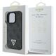 Guess case for iPhone 16 Pro Max 6,9&quot; GUHCP16XP4TDPK Leather 4G Triangle Strass black MagSafe 3666339327392