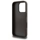 Guess case for iPhone 16 Pro 6,3&quot; GUHCP16LP4TDPW Leather 4G Triangle Strass brown MagSafe 3666339327422