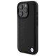 BMW case for iPhone 16 Pro Max 6,9&quot; BMHCP16XSLLBK Hardcase Leather Hot Stamp black 3666339349738