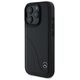 Mercedes case for iPhone 16 Pro Max 6,9&quot; MEHCP16X23RBCSK Hardcase MB Curved Stitches Leather black 3666339312374