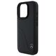 Mercedes case for iPhone 16 Pro Max 6,9&quot; MEHCP16X23RBCSK Hardcase MB Curved Stitches Leather black 3666339312374