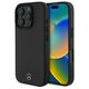 Mercedes case for iPhone 16 Pro Max 6,9&quot; MEHMP16X23RBARK Hardcase Textured And Plain Leather MagSafe black 3666339312534