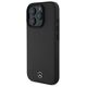 Mercedes case for iPhone 16 Pro Max 6,9&quot; MEHMP16X23RBARK Hardcase Textured And Plain Leather MagSafe black 3666339312534