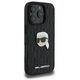 Karl Lagerfeld case for iPhone 16 Pro 6,3&quot; KLHCP16LPGKLKIPK black Hard Monogram Karl Head Pin 3666339329563