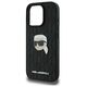 Karl Lagerfeld case for iPhone 16 Pro 6,3&quot; KLHCP16LPGKLKIPK black Hard Monogram Karl Head Pin 3666339329563