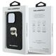 Karl Lagerfeld case for iPhone 16 Pro 6,3&quot; KLHCP16LPGKLKIPK black Hard Monogram Karl Head Pin 3666339329563