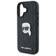 Karl Lagerfeld case for iPhone 16 6,1&quot; KLHCP16SPGKLKIPK black Hard Monogram Karl Head Pin 3666339329549