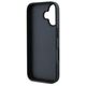 Karl Lagerfeld case for iPhone 16 6,1&quot; KLHCP16SPGKLKIPK black Hard Monogram Karl Head Pin 3666339329549