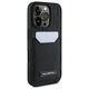 Karl Lagerfeld case for iPhone 16 Pro Max 6,9&quot; KLHCP16XPGKHPRPK black Hard Cardslots Monogram 3666339294151