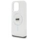 Karl Lagerfeld case for iPhone 16 Pro 6,3&quot; KLHMP16LHLSKIH white Hard IML Metal Karl Head MagSafe 3666339318062