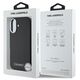 Karl Lagerfeld case for iPhone 16 Plus 6,7&quot; KLHMP16MPGMSRPK black Hard FW Metal Plate MagSafe 3666339318895