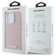 Karl Lagerfeld case for iPhone 16 Pro Max 6,9&quot; KLHMP16XPGMSRPP pink Hard FW Metal Plate MagSafe 3666339319038