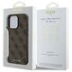 Original Case IPHONE 16 PRO MAX Guess Hardcase 4G Classic (GUHCP16XG4GFBR) brown 3666339346034