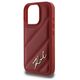 Original Case IPHONE 16 PRO Karl Lagerfeld Hardcase Quilted Signature (KLHCP16LPQDSMGR) red 3666339317782