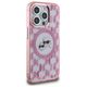 Original Case IPHONE 15 PRO MAX Karl Lagerfeld IML Monogram Karl&Choupette Head MagSafe (KLHMP15XHMCKMHP) pink 3666339285050