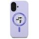 Original Case IPHONE 16 Karl Lagerfeld Hardcase Silicone Karl&Choupette Ring MagSafe (KLHMP16SSCMKCRHU) purple 3666339318727