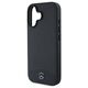 Original Case IPHONE 16 Mercedes Hardcase Textured And Plain Leather MagSafe (MEHMP16S23RBARK) black 3666339312503