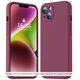 Techsuit Case for Honor 200 Smart - Techsuit SoftFlex - Plum Red 5949419256101 έως 12 άτοκες Δόσεις