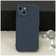 Silicon case for iPhone SE 2024 dark blue 5907457798472