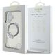 Guess case for iPhone 16 6,1&quot; GUHMP16SHFWFCK IML Flowers Wreath black MagSafe 3666339346348
