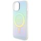Guess Case for iPhone 15 / iPhone 14 / iPhone 13 - Guess IML Iridescent MagSafe (GUHMP15SHITSQ) - Turquoise 3666339154929 έως 12 άτοκες Δόσεις
