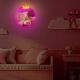Neon MIRROR LED QUEEN warm white pink FMNE04 Forever Light 5907457763036