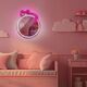 Neon MIRROR LED SLEEPING CAT white pink FMNE03 Forever Light 5907457763029