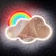 Neon MIRROR LED CLOUD multicolor FMNE05 Forever Light 5907457763043