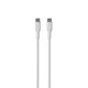 PURO ICON Soft Cable USB-C/USB-C 1.5m (White) PUR671 8018417440991