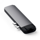 Satechi Type-C Pro Dual USB-C Hub for MacBook USB-C, PD, 87W, 2x USB-A, HDMI 4K, Micro/SD Card Reader STH87 879961007331