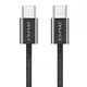Kabel USB Awei AWEI kabel CL-219T USB-C na USB-C 60W czarny/black iPhone 15