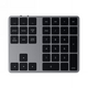 Satechi Aluminium Extended Keypad Numpad Bluetooth (space gray) STH57 879961008512