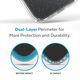 Speck Presidio Perfect-Clear Glitter MagSafe MICROBAN Apple iPhone 14 Plus / 15 Plus (Clear / Gold Glitter) SPK391 840168524082