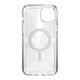 Speck Gemshell Grip MagSafe Apple iPhone 15 Plus / 14 Plus (Clear/Chrome Finish) SPK554 840168535699