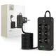 Tech-Protect PC6X6 Power Strip 3xUSB-A, 3xUSB-C, 6xAC 200cm Black THP3155 5906302310586