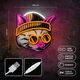 Neon ART LED CAT DREAMER multicolor FLA04 Forever Light 5900495454225