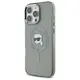 Karl Lagerfeld case for iPhone 16 Pro 6,3&quot; KLHMP16LHLSKIK black Hard IML Metal Karl Head MagSafe 3666339318185