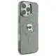 Karl Lagerfeld case for iPhone 16 Pro 6,3&quot; KLHMP16LHLSKIK black Hard IML Metal Karl Head MagSafe 3666339318185