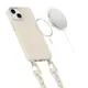 Tech-Protect Magnecklace MagSafe Apple iPhone 14 Cosmic Latte