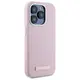 Karl Lagerfeld KLHMP15XPGMSRPP Apple iPhone 15 Pro Max hardcase FW Metal Plate MagSafe pink