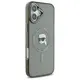 Karl Lagerfeld case for iPhone 16 6,1&quot; KLHMP16SHLSKIK black Hard IML Metal Karl Head MagSafe 3666339318161