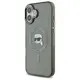 Karl Lagerfeld case for iPhone 16 6,1&quot; KLHMP16SHLSKIK black Hard IML Metal Karl Head MagSafe 3666339318161