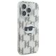 Karl Lagerfeld case for iPhone 16 Pro 6,3&quot; KLHCP16LHKLPCHT transparent Hard IML Choupette Head Electroplated 3666339319908