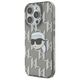 Karl Lagerfeld case for iPhone 16 Pro 6,3&quot; KLHCP16LHKLPKHK black Hard IML Karl Head Electroplated 3666339319786